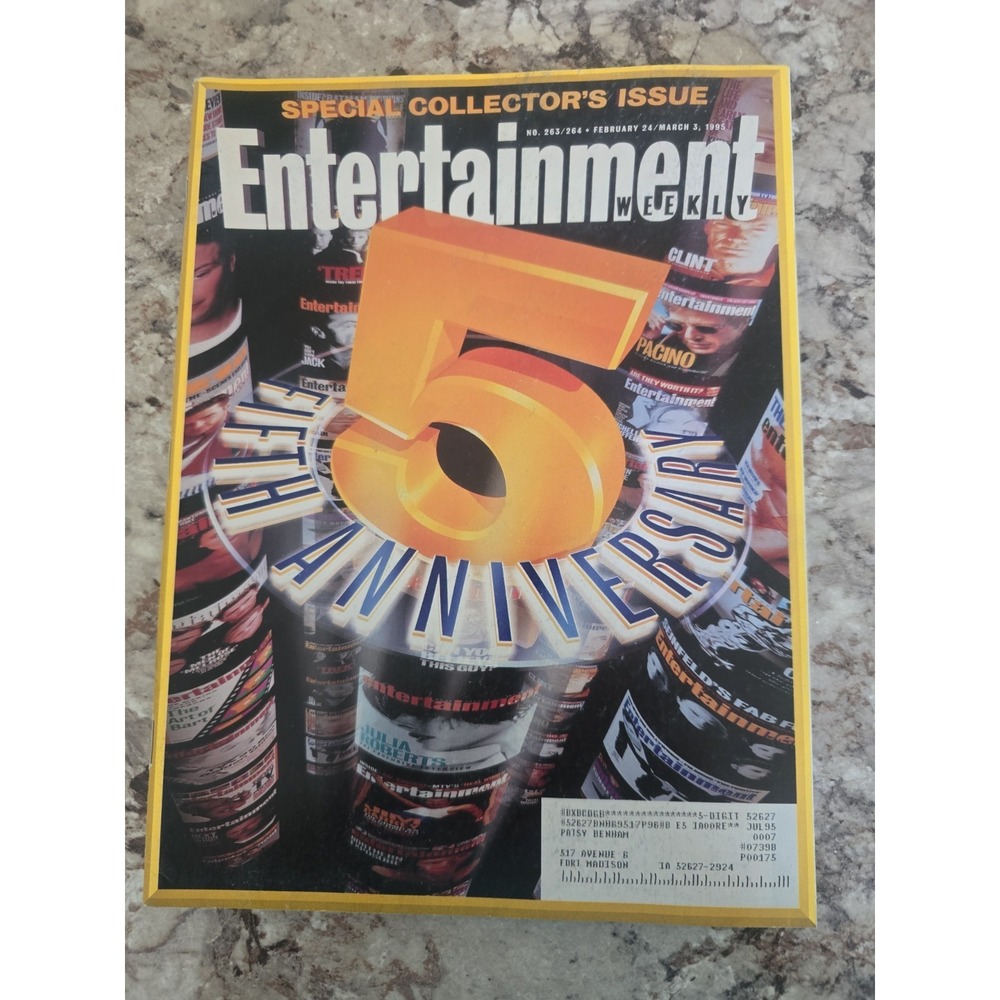 Entertainment Weekly February 24/March 3 1995 5 Fifth Anniversary